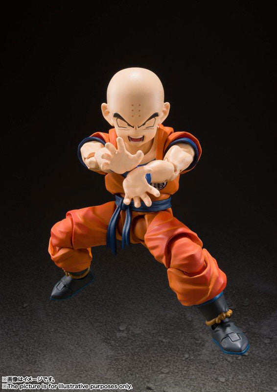 S.H. Figuarts Dragon Ball Z Krillin earth's strongest man Bandai