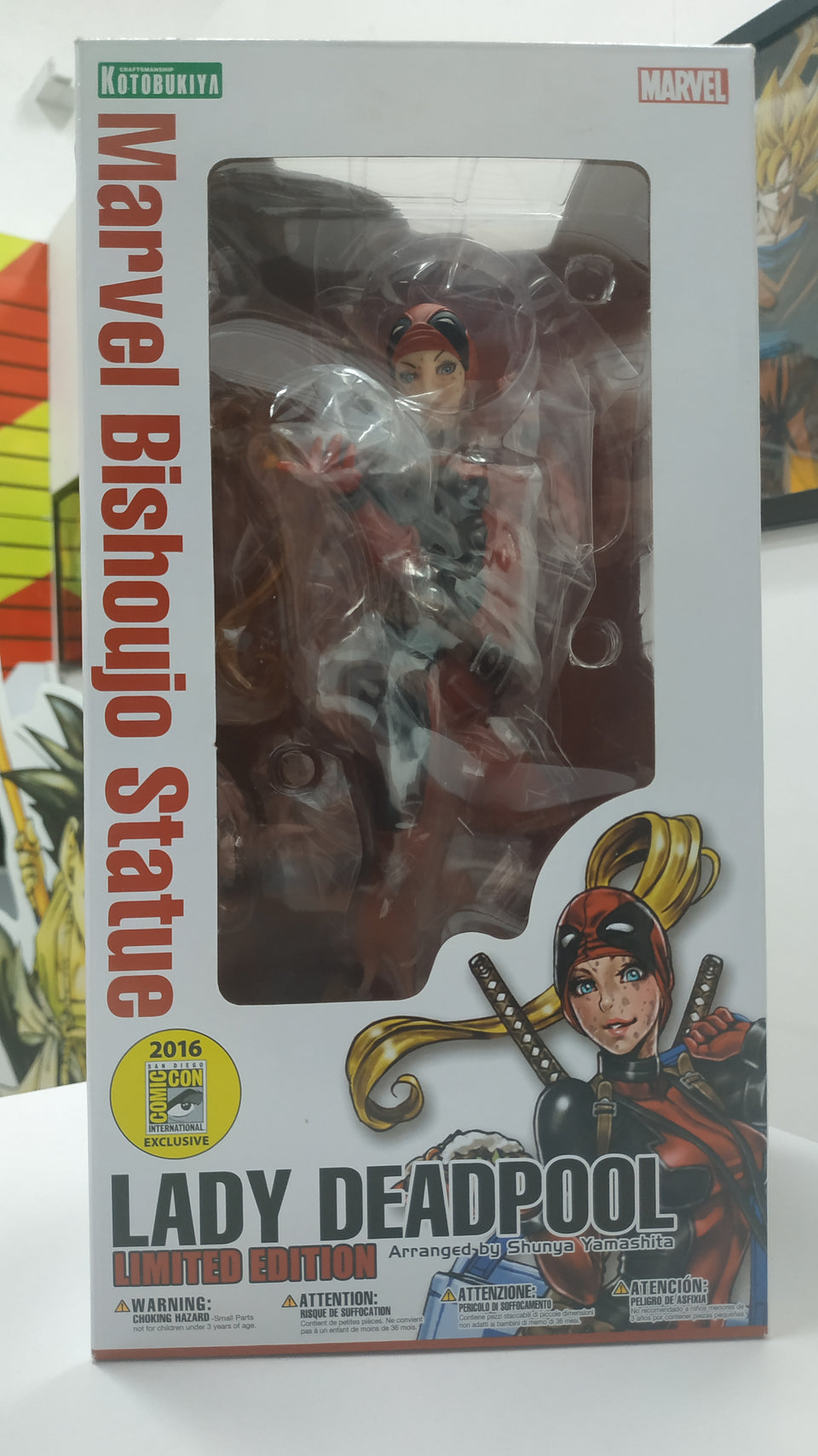 Kotobukiya Bishoujo Marvel Universe Lady Deadpool SDCC Exclusive 2016 Estatua