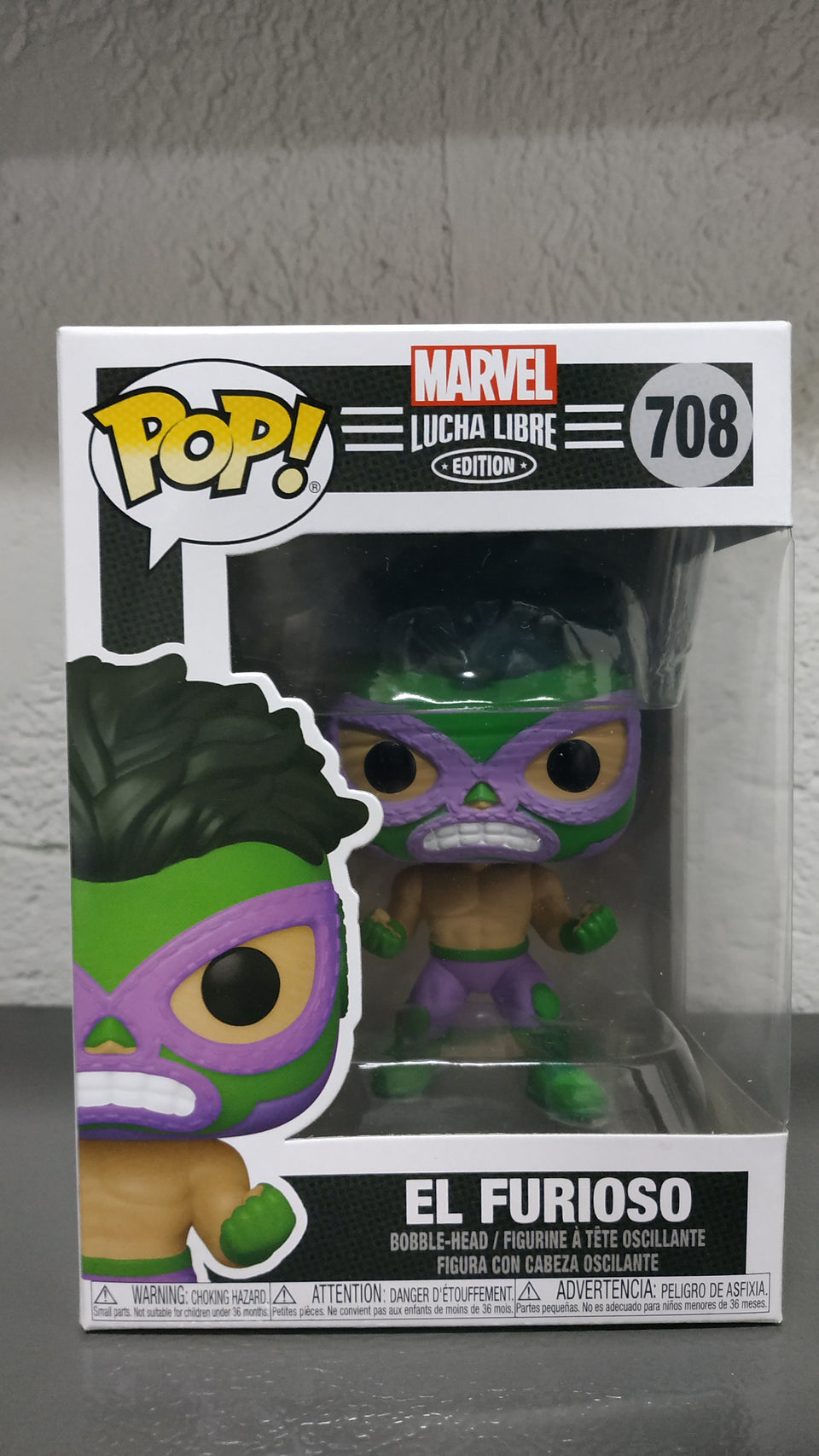 Funko POP! Marvel Lucha Libre El furioso 708