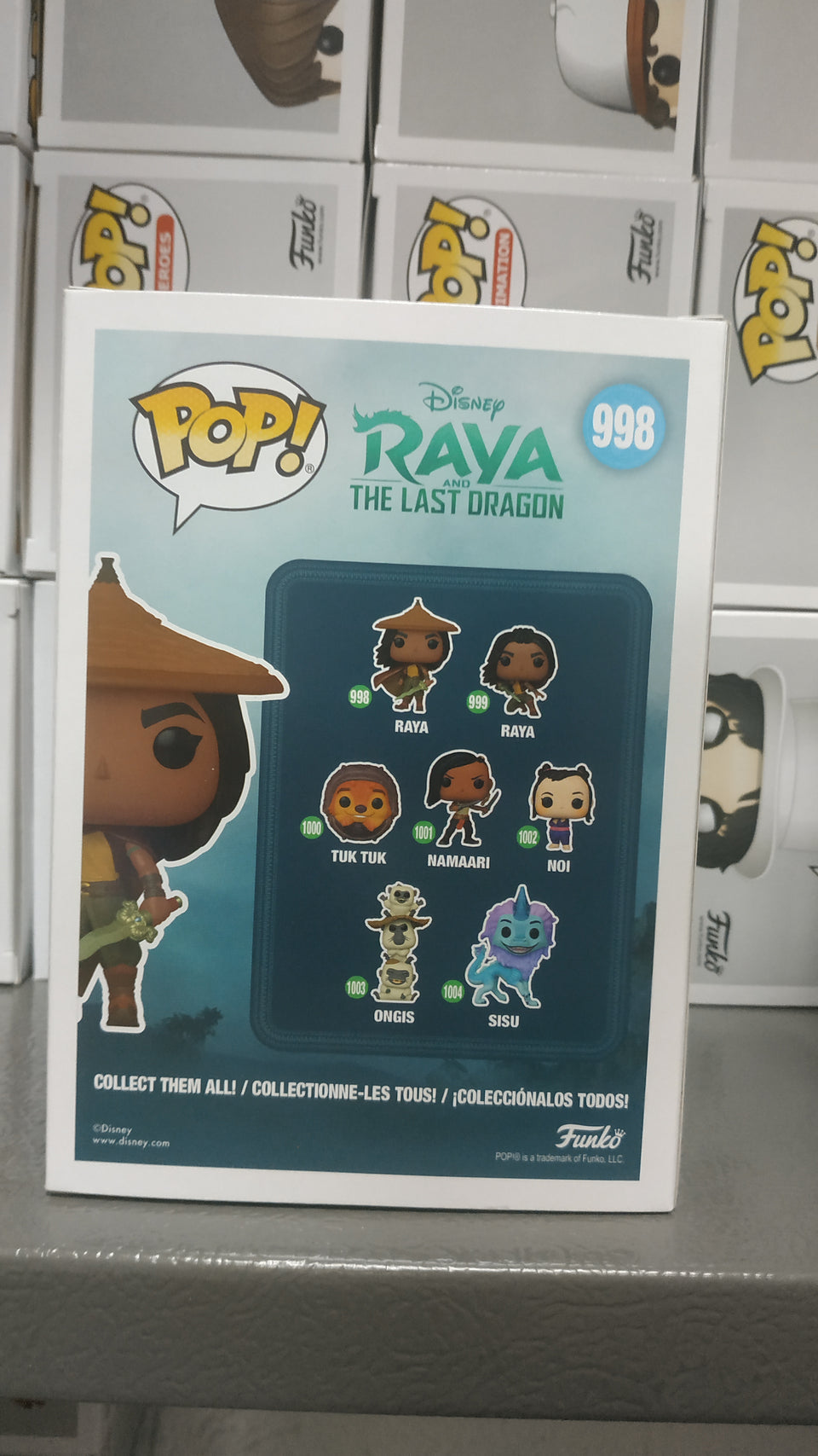 Funko POP! Disney Raya the last dragon Raya 998