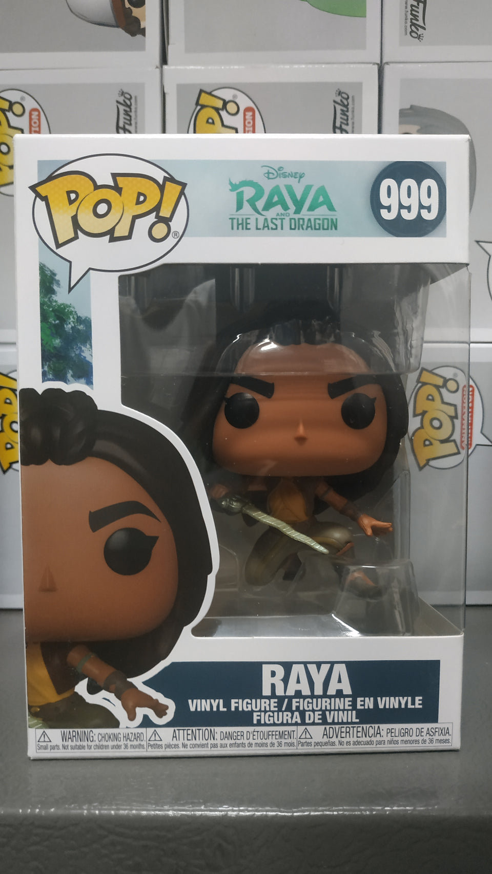 Funko POP! Disney Raya the last dragon Raya Warrior pose 999