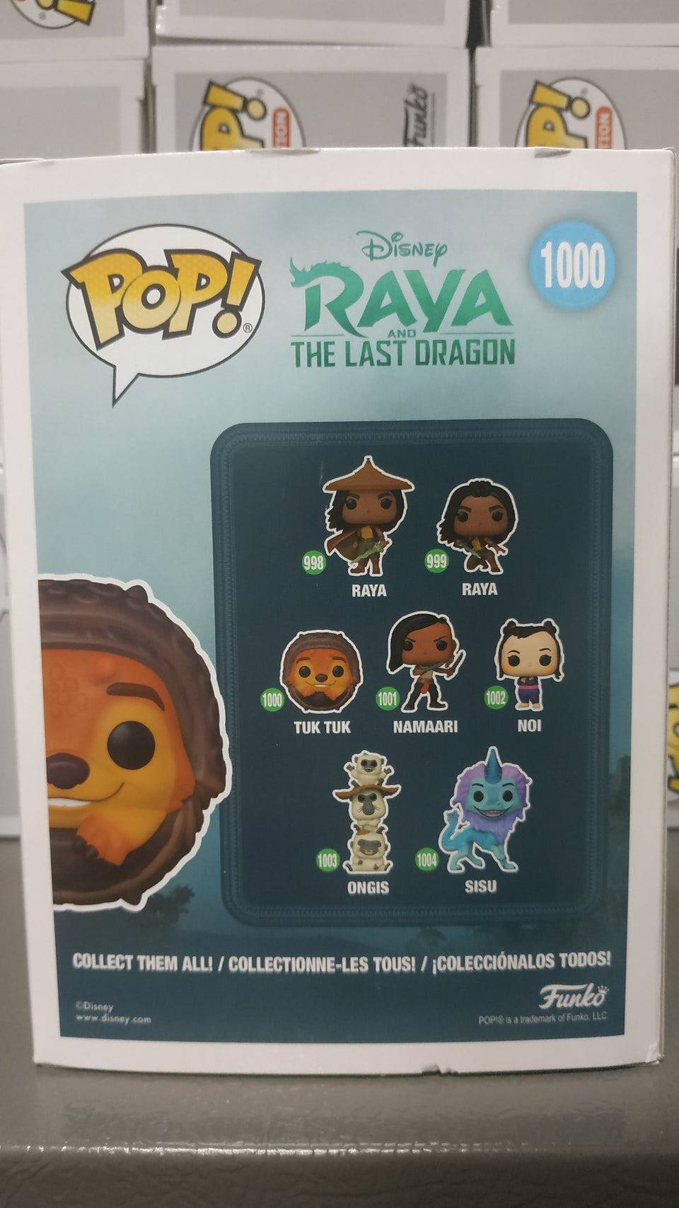 Funko POP! Disney Raya the last dragon Tuk Tuk 1000