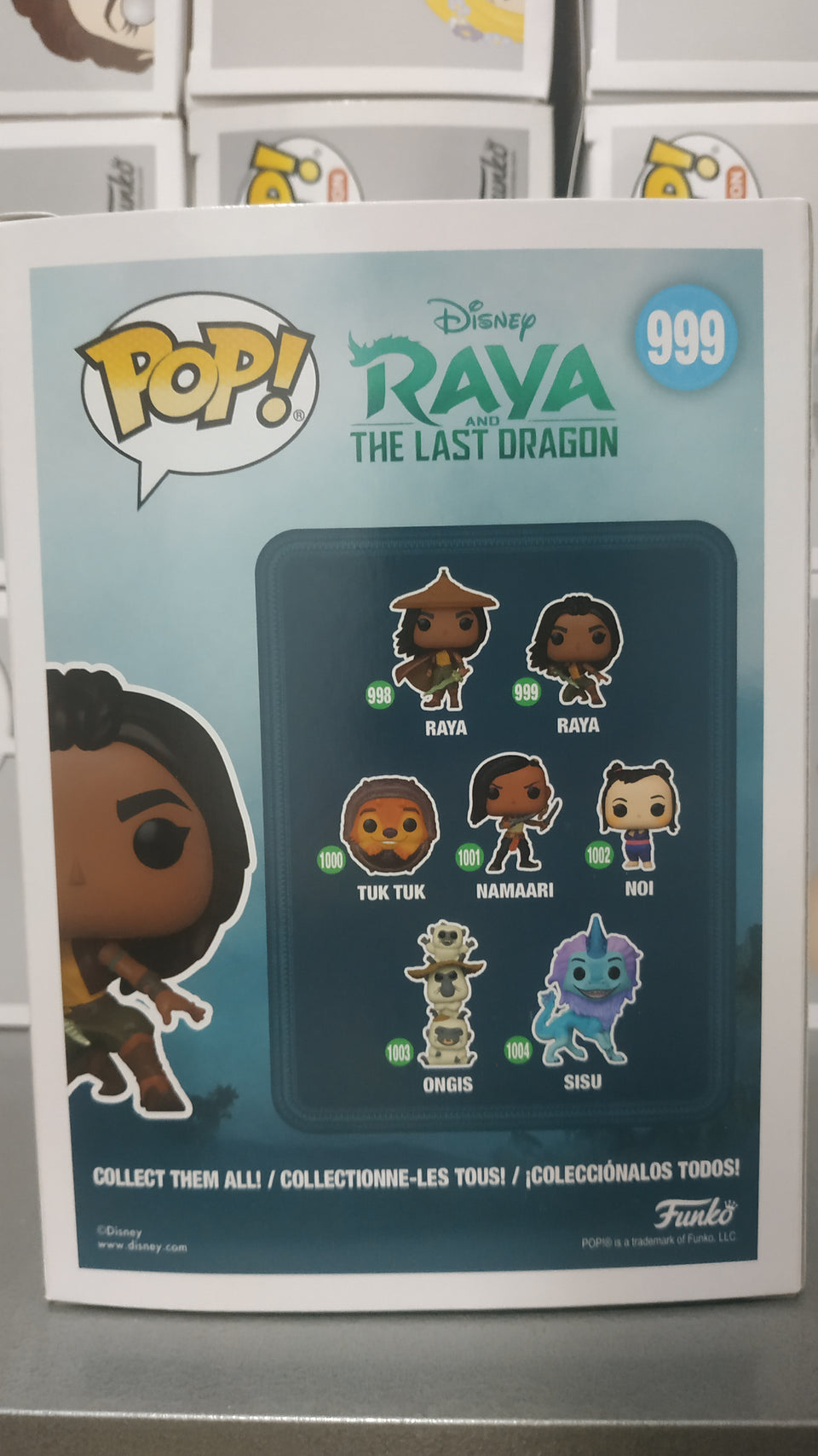 Funko POP! Disney Raya the last dragon Raya Warrior pose 999