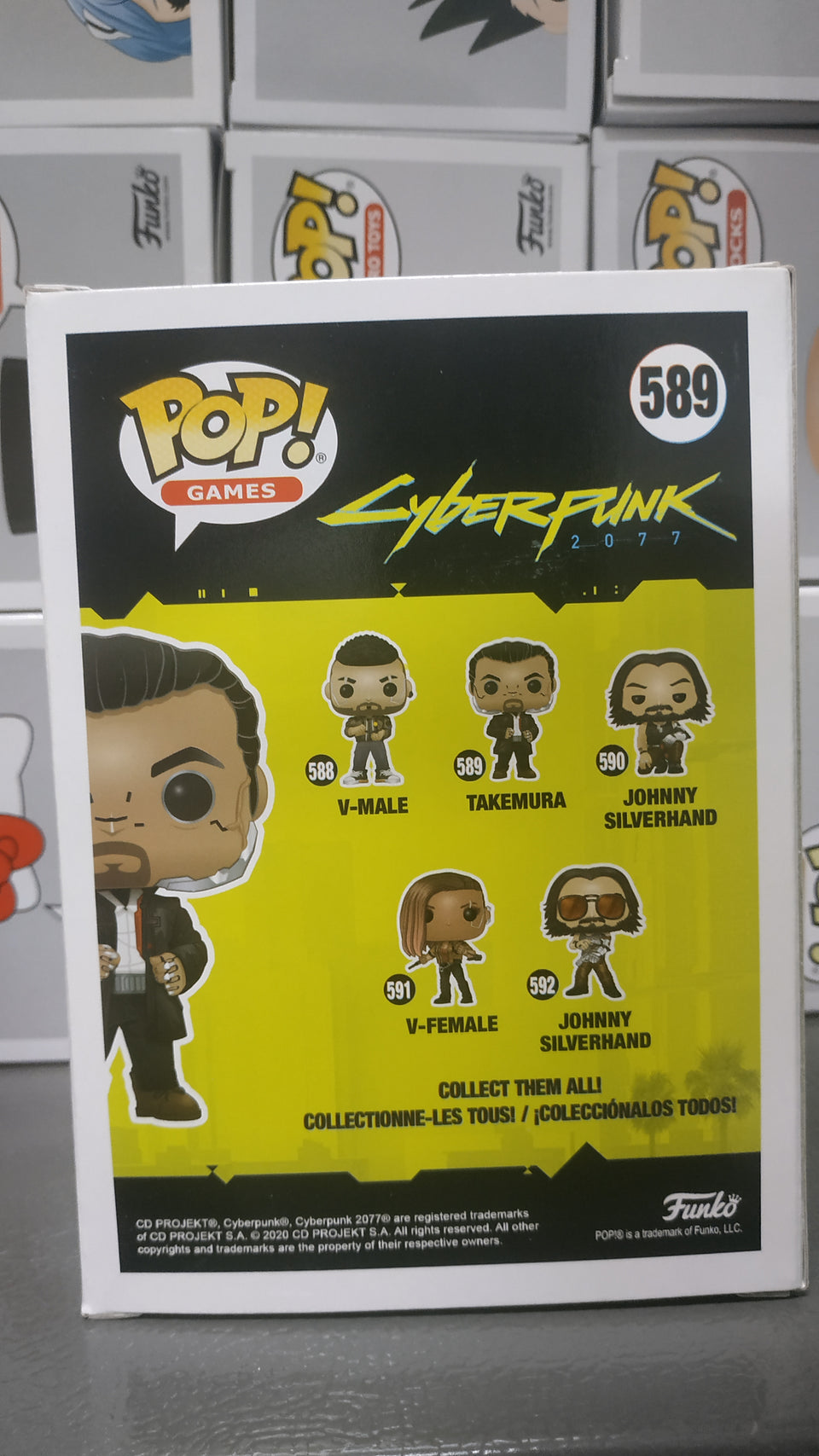 Funko POP! Cyberpunk 2077 Takemura 589