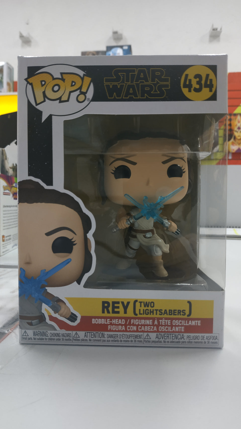 Funko POP! Star Wars Rey two lightsabers 434