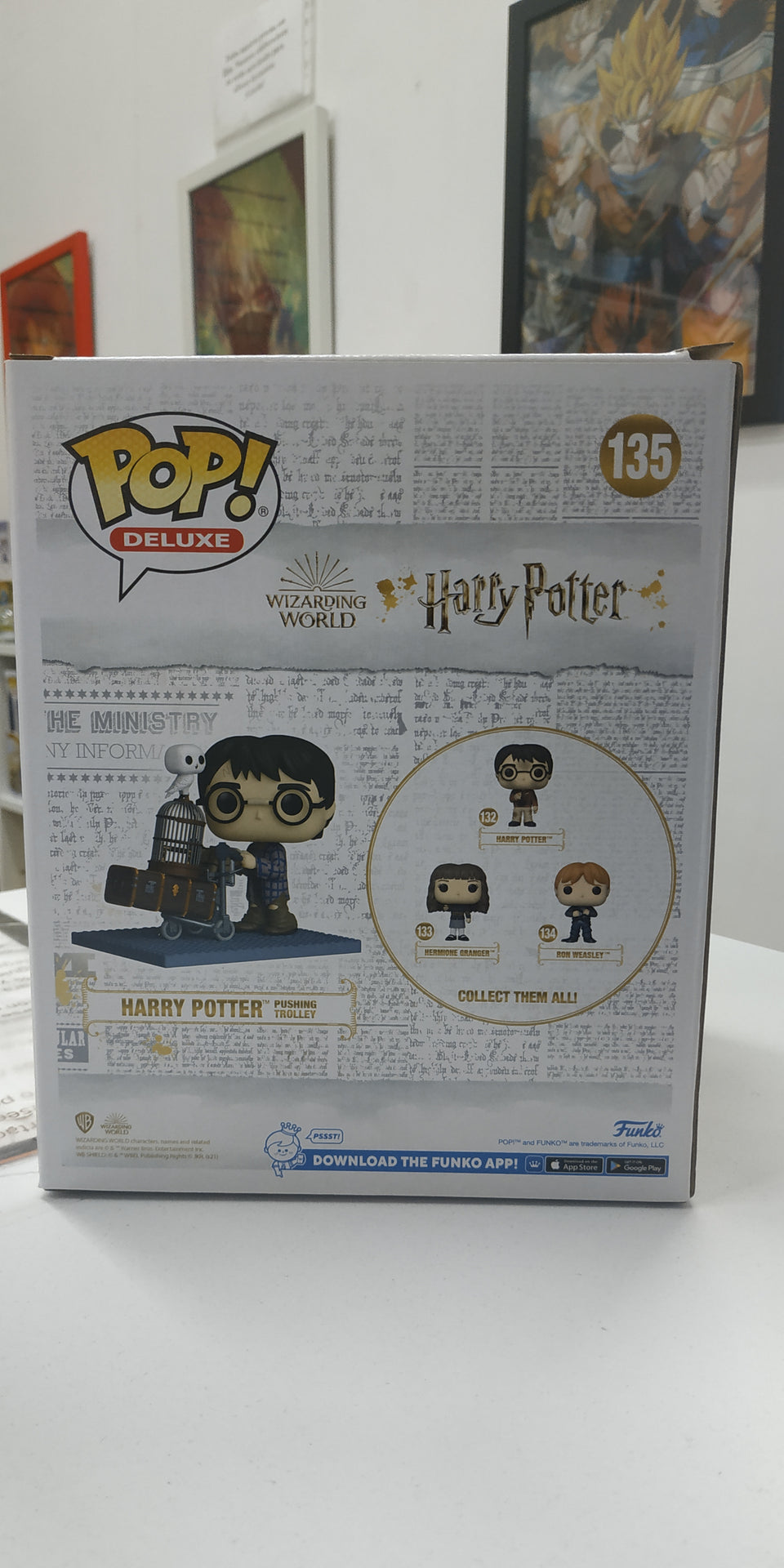 Funko POP! Harry Potter Harry Potter pushing troller 135