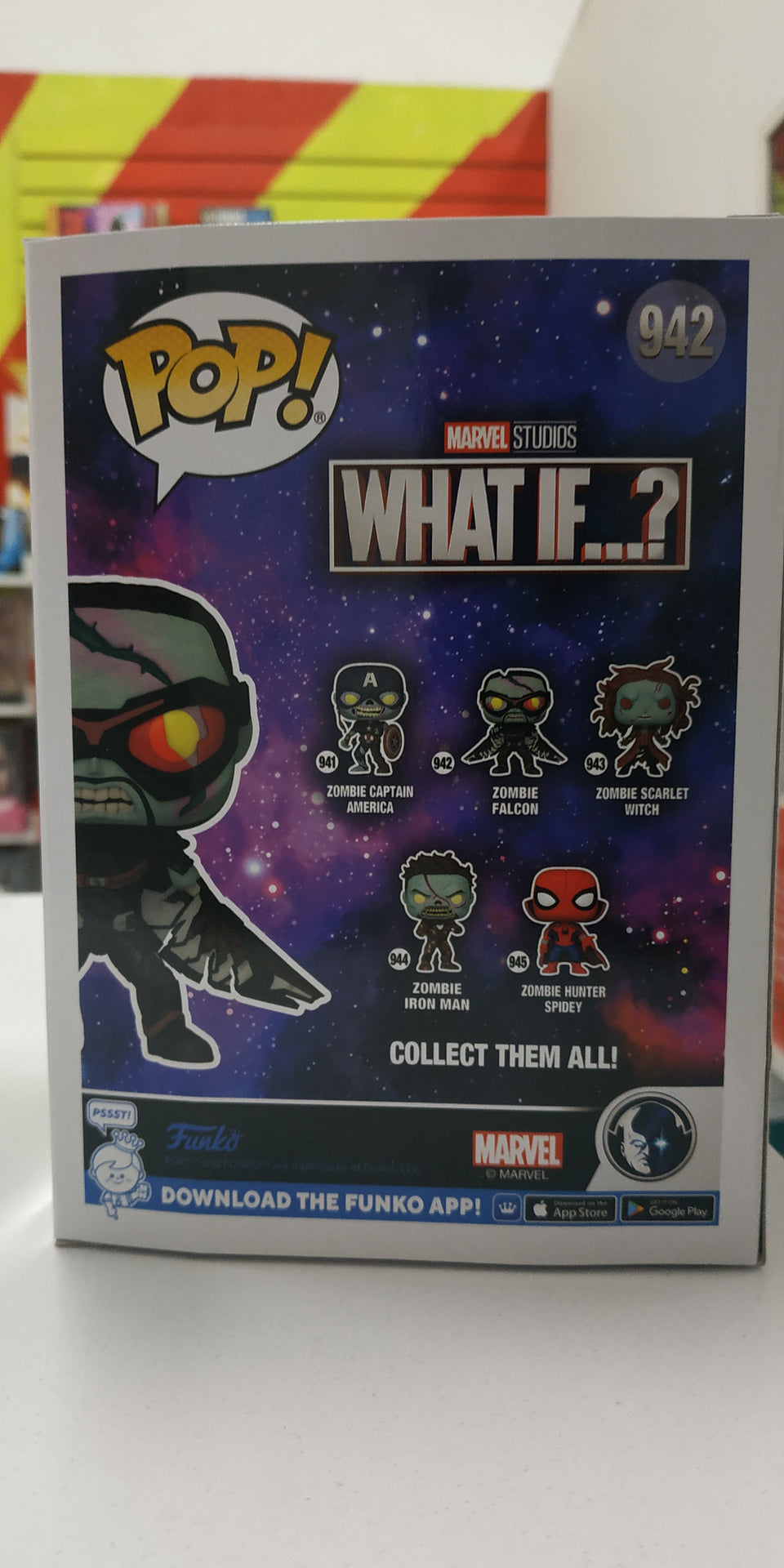 Funko POP! Marvel What if...? Zombie Falcon 942