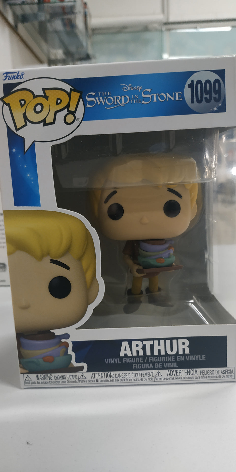 Funko POP! The sword in the stone Arthur 1099