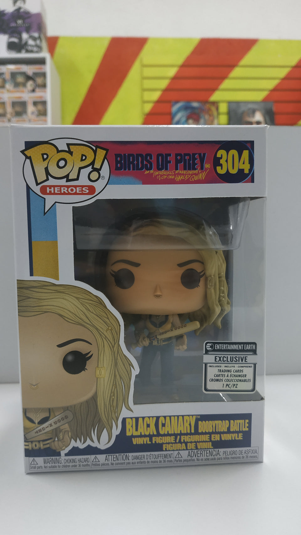 Funko POP! Birds of Prey Black Canary Boobytrap Battle 304 Exclusive