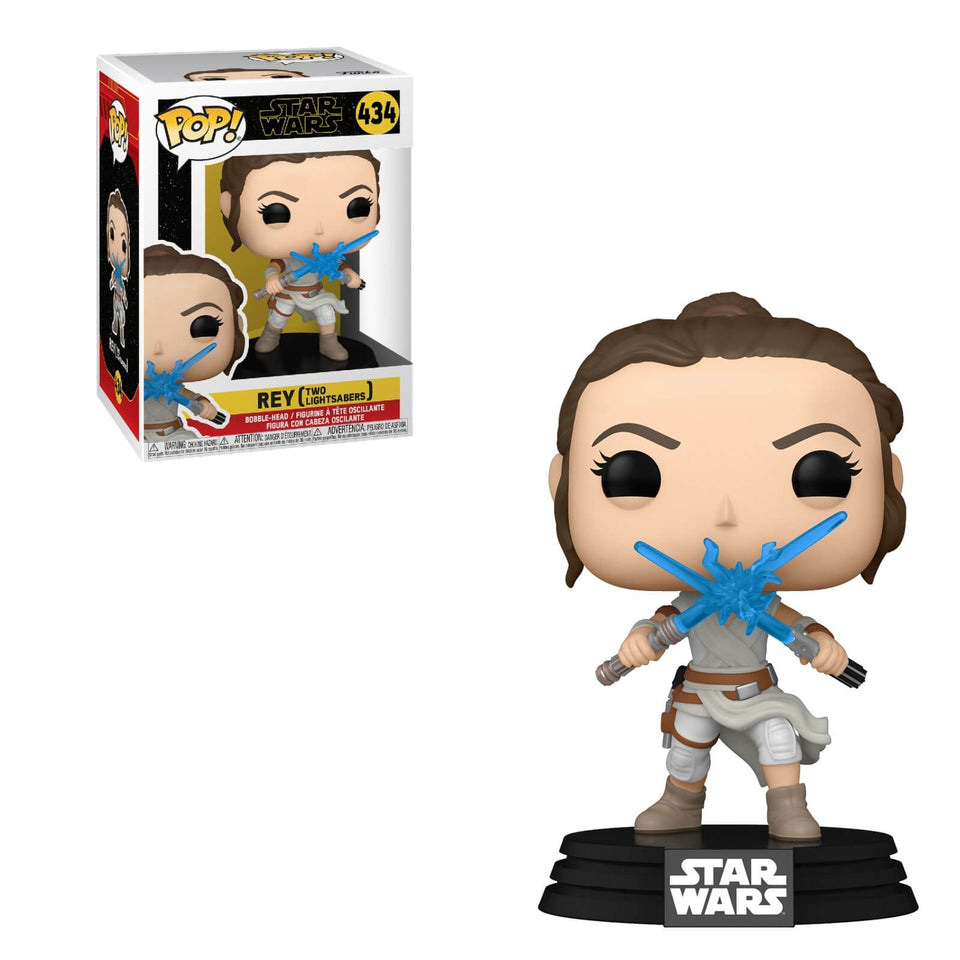 Funko POP! Star Wars Rey two lightsabers 434