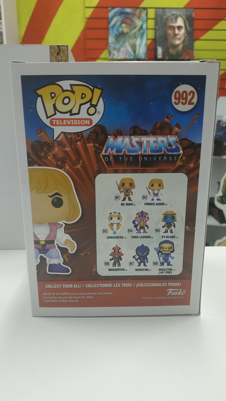 Funko POP! Masters of the Universe Prince Adam 992