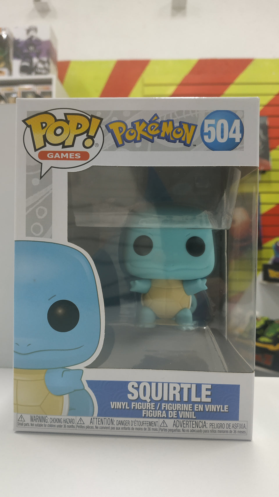 Funko POP! Pokemon Squirtle 504